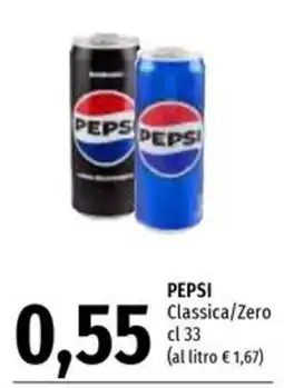 Emi Supermercati Pepsi Classica/Zero offerta