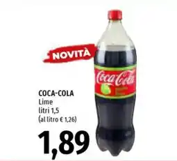Emi Supermercati Coca-Cola Lime offerta