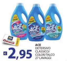 Supermercati Bruscoli Ace Detersivo Classico offerta