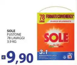 Supermercati Bruscoli Sole Fustone offerta