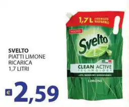 Supermercati Bruscoli Svelto piatti limone offerta