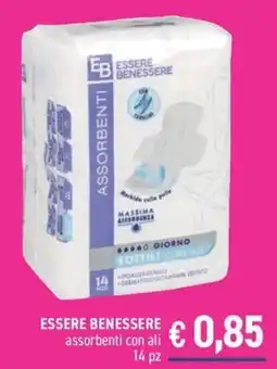 Determarket Essere Benessere assorbenti con ali offerta