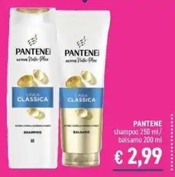 Determarket Pantene shampoo / balsamo offerta