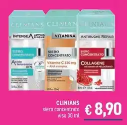 Determarket Clinians siero concentrato viso offerta