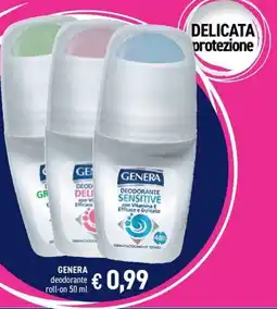 Determarket Genera deodorante roll-on offerta