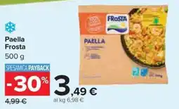 Carrefour Iper Paella Frosta offerta