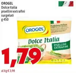 MEGA Orogel Dolce Italia pisellini extrafini offerta