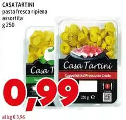 MEGA Casa Tartini pasta fresca ripiena assortita offerta