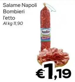MAX Supermercati Salame Napoli Bombieri offerta