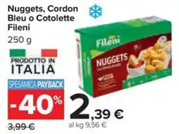 Carrefour Iper Nuggets Fileni offerta