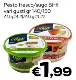 MAX Supermercati Pesto fresco Biffi offerta