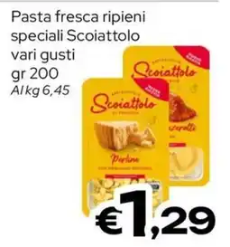 MAX Supermercati Pasta fresca ripieni speciali Scoiattolo offerta