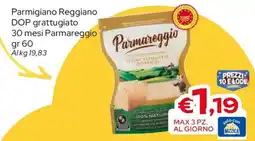 MAX Supermercati Parmareggio Parmigiano Reggiano grattugiato offerta