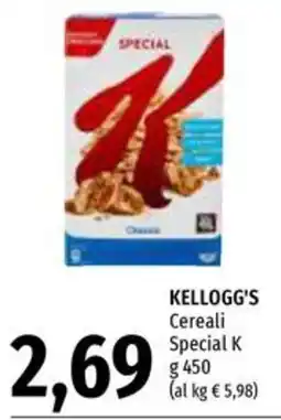 Emi Supermercati Kellogg's Cereali Special K offerta