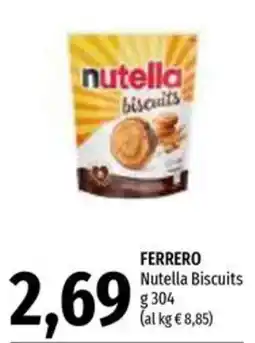 Emi Supermercati Ferrero Nutella Biscuits offerta