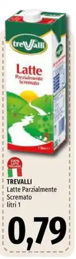 Emi Supermercati Trevalli Latte Parzialmente Scremato offerta
