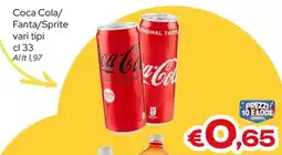 MAX Supermercati Coca Cola offerta