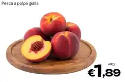 MAX Supermercati Pesca a polpa gialla offerta