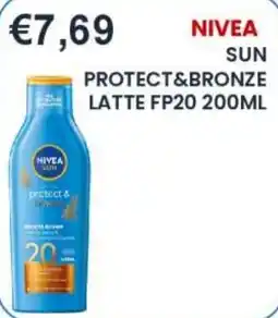 Caramico Nivea sun protect & bronze latte offerta