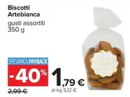 Carrefour Iper Biscotti Artebianca offerta
