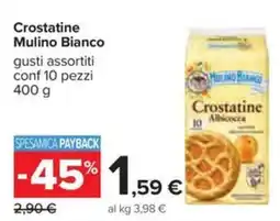 Carrefour Iper Crostatine Mulino Bianco offerta