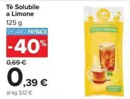 Carrefour Iper Tè Solubile a Limone offerta