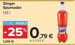Carrefour Iper Ginger Spumador offerta