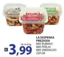 Supermercati Bruscoli La dispensa preziosa mix rubino offerta