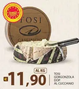 Supermercati Bruscoli Tosi Gorgonzola DOP al cucchiaino offerta