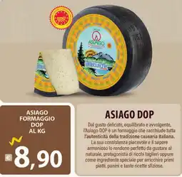 Supermercati Bruscoli Asiago Formaggio DOP offerta