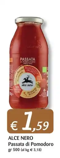 Supermercati Bruscoli Alce Nero Passata di Pomodoro offerta