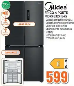 Extracoop Midea frigo 4 porte offerta