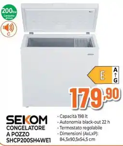 Extracoop Sekom congelatore a pozzo offerta