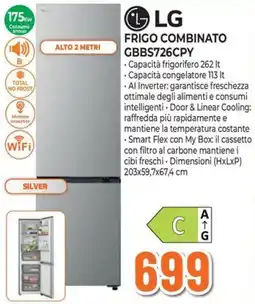 Extracoop Frigo combinato LG offerta