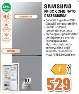 Extracoop Samsung frigo combinato RB33B610ESA offerta