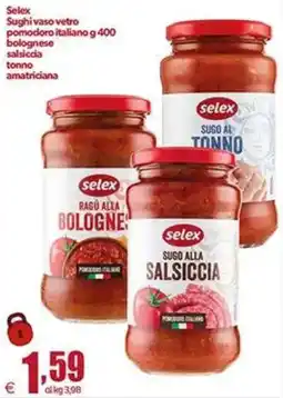 Elite Selex sughi vaso vetro offerta