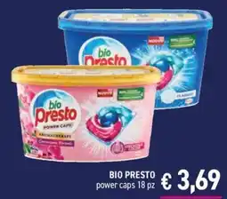 Determarket bio Presto power caps offerta
