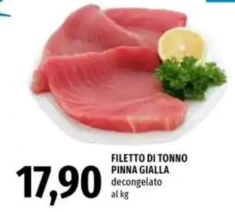 Emi Supermercati Filetto di tonno pinna gialla offerta