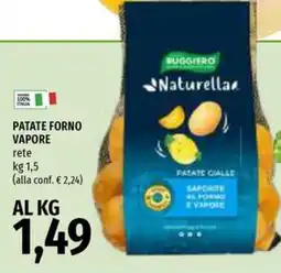 Emi Supermercati Ruggiero Naturella Patate gialle offerta