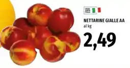 Emi Supermercati Nettarine Gialle AA offerta