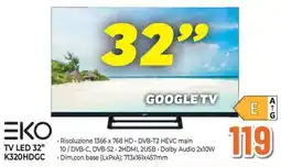 Extracoop Eko TV LED 32" offerta
