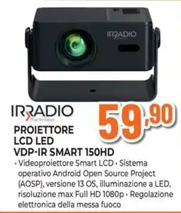 Extracoop Irradio proiettore lcd led offerta