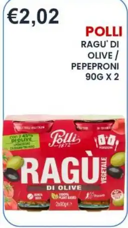 Caramico Polli ragù vegetale di olive offerta