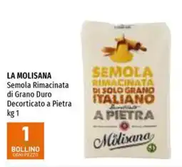 Emi Supermercati Semola Rimacinata di Grano Duro Decorticato a Pietra Molisana offerta