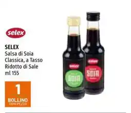 Emi Supermercati Selex Salsa di Soia Classica a Tasso Ridotto di Sale offerta