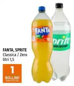 Emi Supermercati Fanta, Sprite Classica / Zero offerta