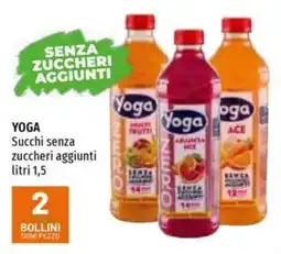 Emi Supermercati Yoga Succhi senza zuccheri aggiunti offerta