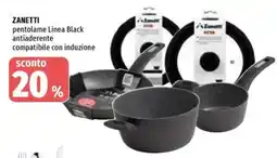 Emi Supermercati Zanetti pentolame Linea Black offerta