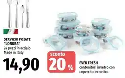 Emi Supermercati Servizio posate "Londra" offerta