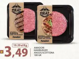 Supermercati Bruscoli Hamburger Amadori offerta